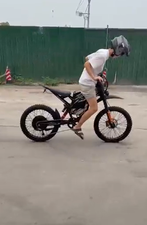 Long Distance Test Results E-motor bike 60V 6000W-55 miles