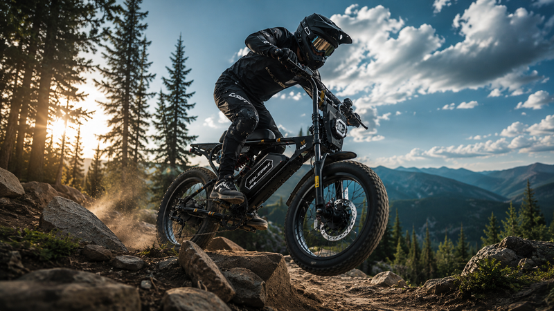 Review Wholebike  Dual motor E-bike 3600W