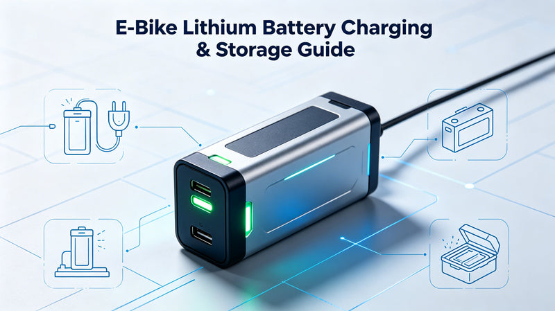 E-Bike Lithium Battery Charging & Storage Guide | Maximize Lifespan