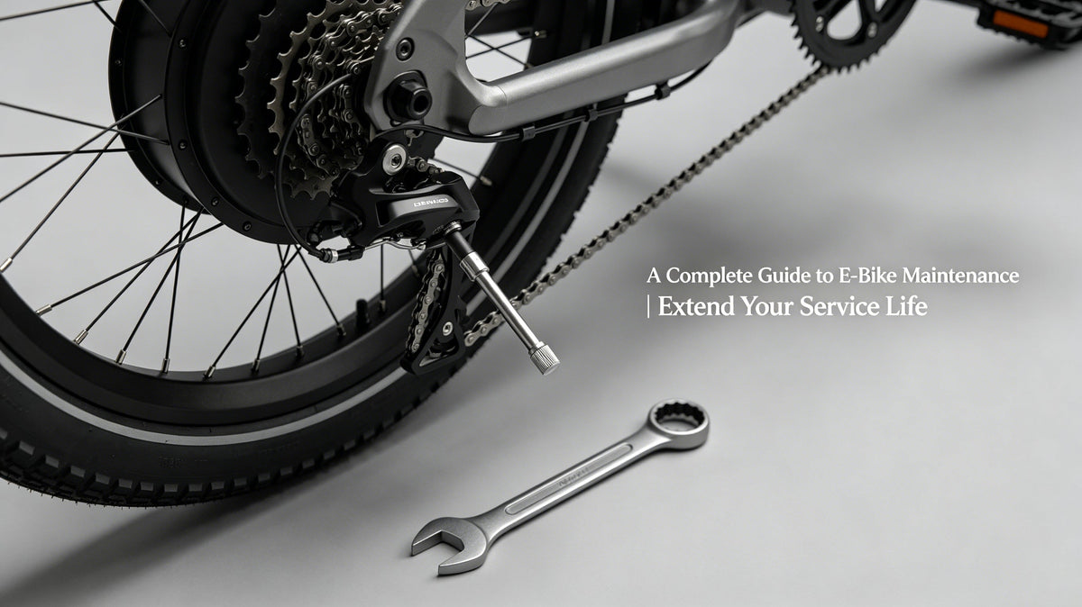 A Complete Guide to E-Bike Maintenance | Extend Your Service Life